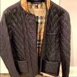 Men’s women’s Burberry quilted jacket-price firm